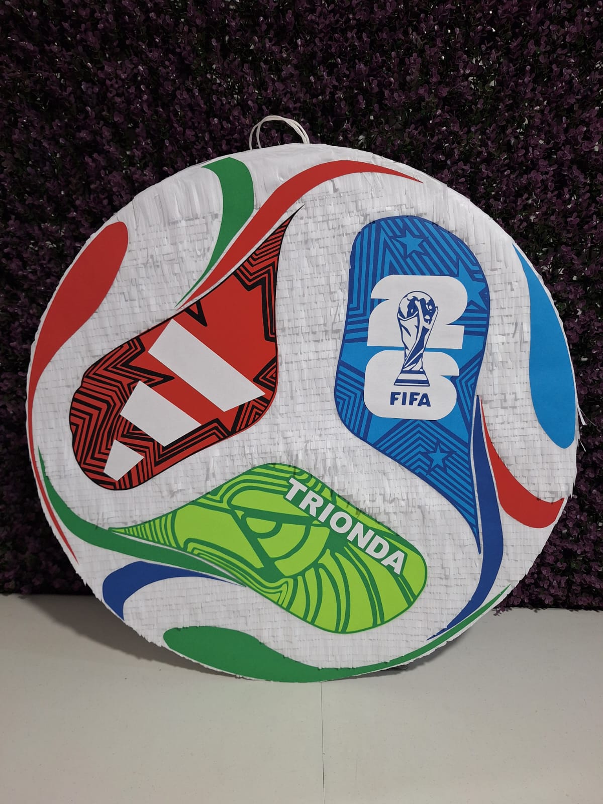 Patron Digital de Piñata de Balón de Futbol