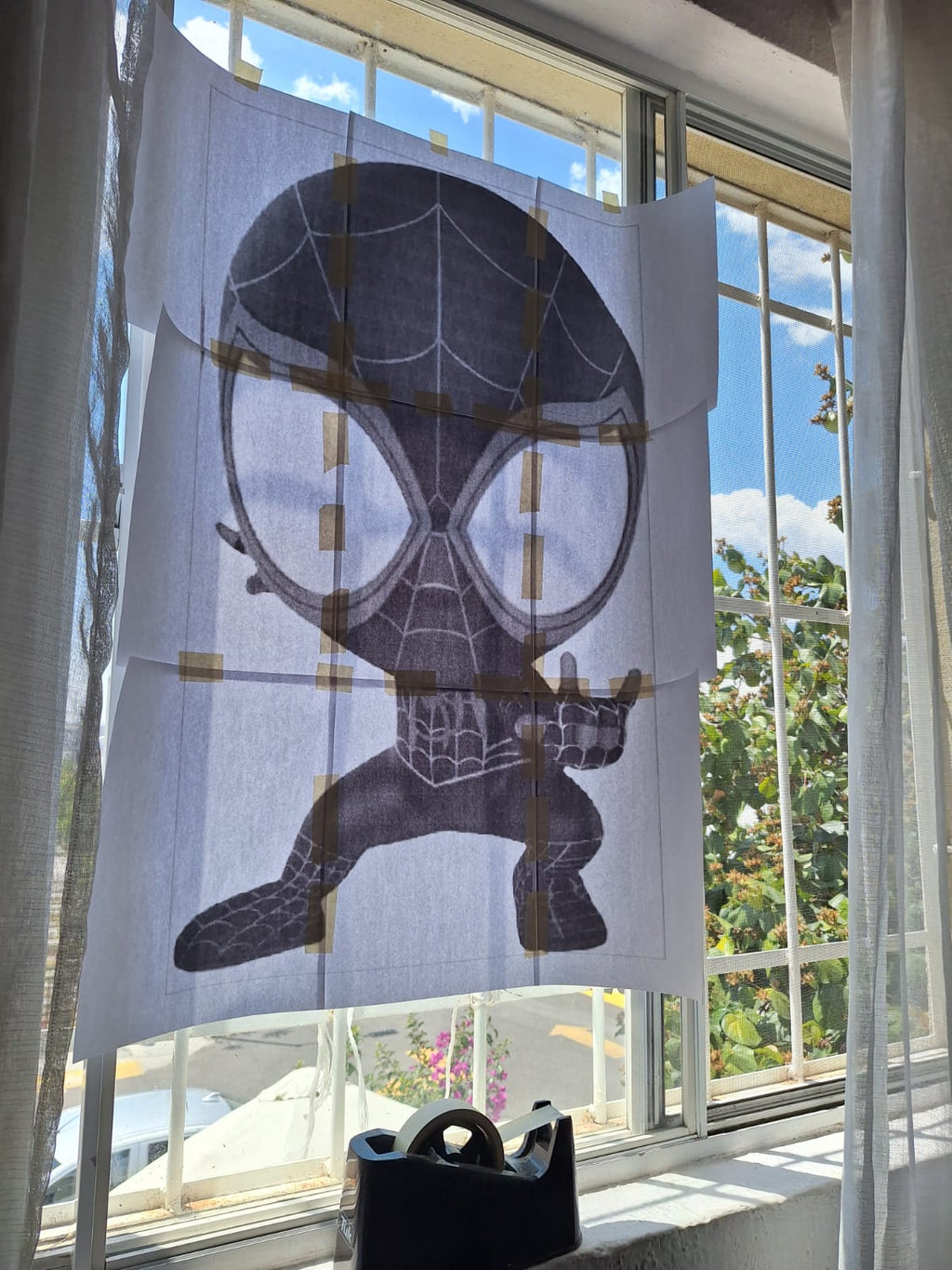 Patron Digital de Piñata Spiderman